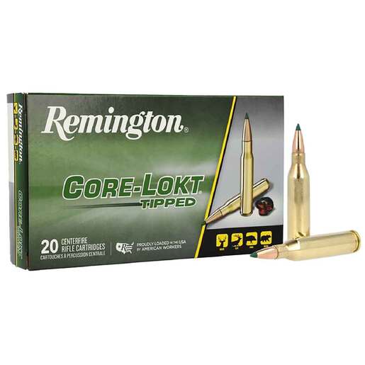 Remington 243 Winchester 95gr Core-Lokt Tipped Rifle Ammo Ammo - 20 Rounds 20 Rounds Ammo