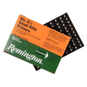 Remington No. 6-1/2 Small Rifle Primers - 100 Count