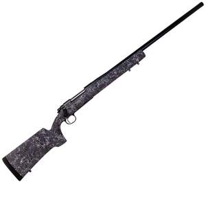 Remington 700 Long Range Matte Black w / Gray Webbing Bolt Action Rifle - 300 Winchester Magnum - 26in