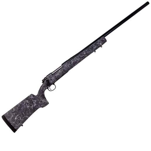 Remington 700 Long Range Matte Black w / Gray Webbing Bolt Action Rifle - 300 Winchester Magnum - 26in - Gray image