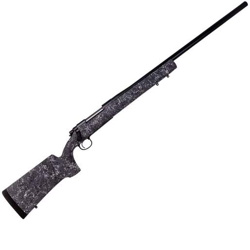 Remington 700 Long Range Matte Black w / Gray Webbing Bolt Action Rifle - 7mm Remington Magnum - 26in - Gray image