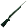 Remington 700 SS 5-R Stainless/Black/Green Bolt Action Rifle – 300 Winchester Magnum – 24in - Black With Green Webbing