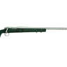 Remington 700 SS 5-R Stainless/Black/Green Bolt Action Rifle – 300 Winchester Magnum – 24in - Black With Green Webbing