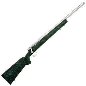 Remington 700 SS 5-R Stainless/Black/Green Bolt Action Rifle – 308 Winchester – 20in