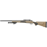 Remington 700 VTR Blued/FDE Bolt Action Rifle – 22-250 Remington - 22in - FDE With Black Inserts