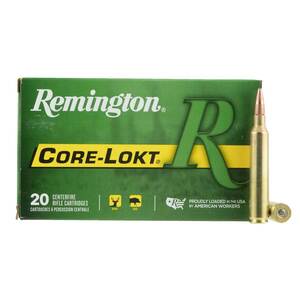 Remington Core-Lokt 7mm Remington Ultra Magnum 150gr PSP Rifle Ammo - 20 Rounds