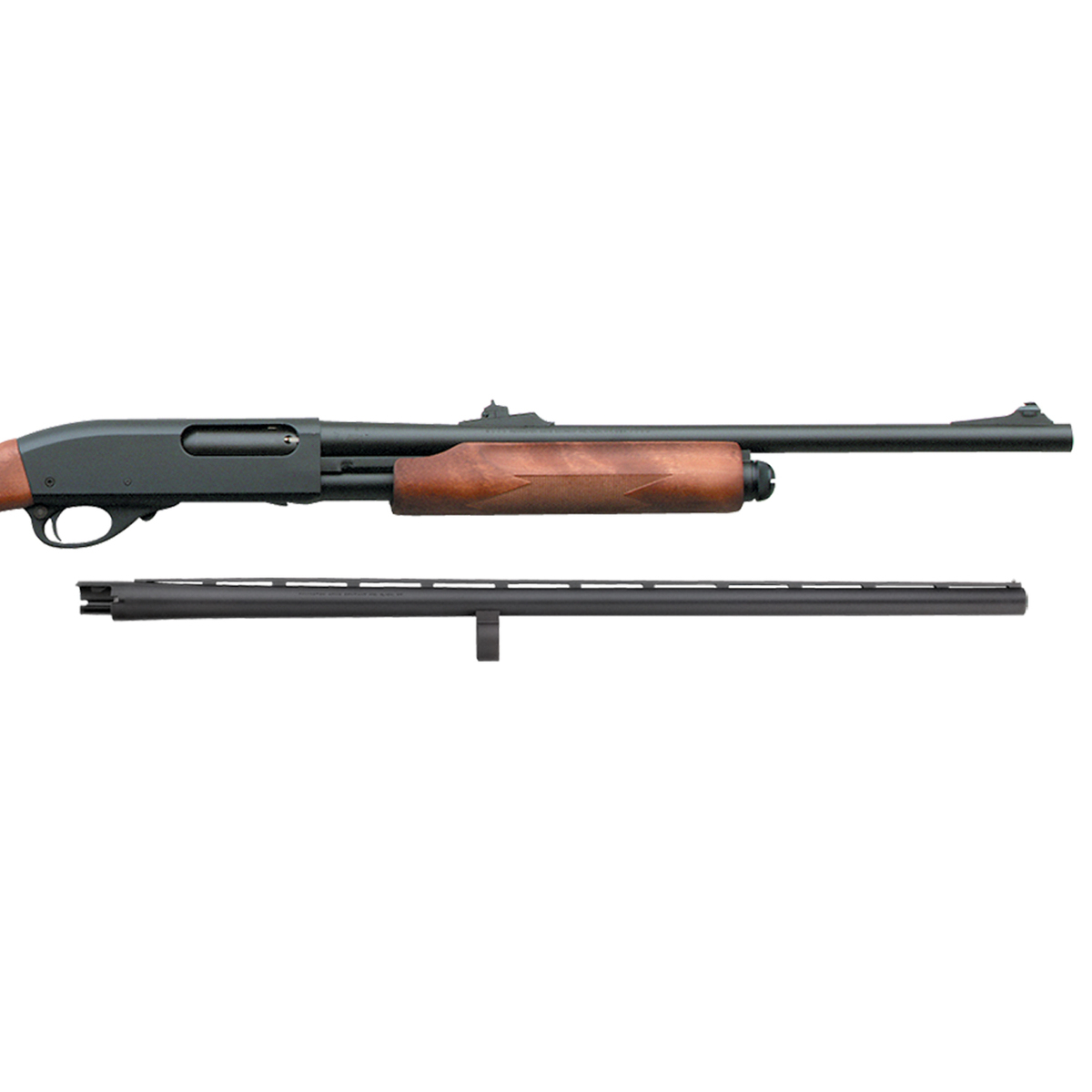 Remington 870 Express Blued/Brown 12 Gauge 3in Pump Action Shotgun – 26in & 20in - Black Remington 870 Express Blued/Brown 12 Gauge 3in Pump Action Shotgun – 26in & 20in - Black