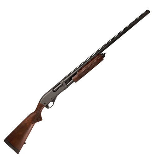 Remington 870 Fieldmaster Matte Blued 12 Gauge 3in Pump Shotgun - 28in - Brown image