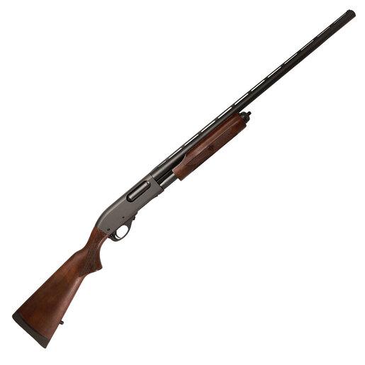 Remington 870 Fieldmaster Matte Blued 20 Gauge 3in Pump Shotgun - 26in - Brown image