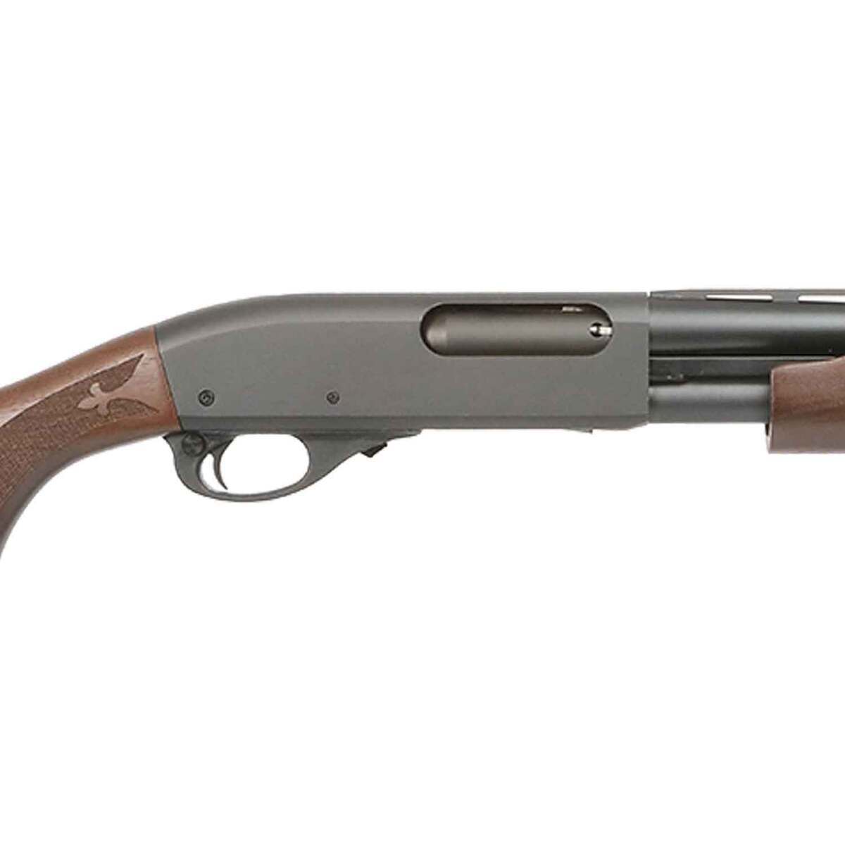 Remington 870 Fieldmaster Compact 20 Gauge 3in Matte Blued Pump Action Shotgun - 21in - Brown Remington 870 Fieldmaster Compact 20 Gauge 3in Matte Blued Pump Action Shotgun - 21in - Brown