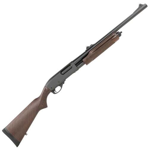 Remington 870 Fieldmaster Matte Blued 12 Gauge 3in Pump Shotgun - 20in - Brown image