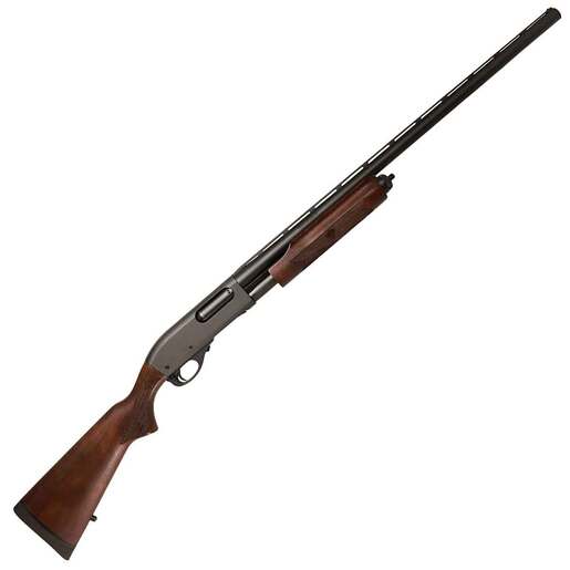 Remington 870 Fieldmaster Matte Blued 12 Gauge Super Magnum 3-1/2in Pump Shotgun - 28in - Brown image