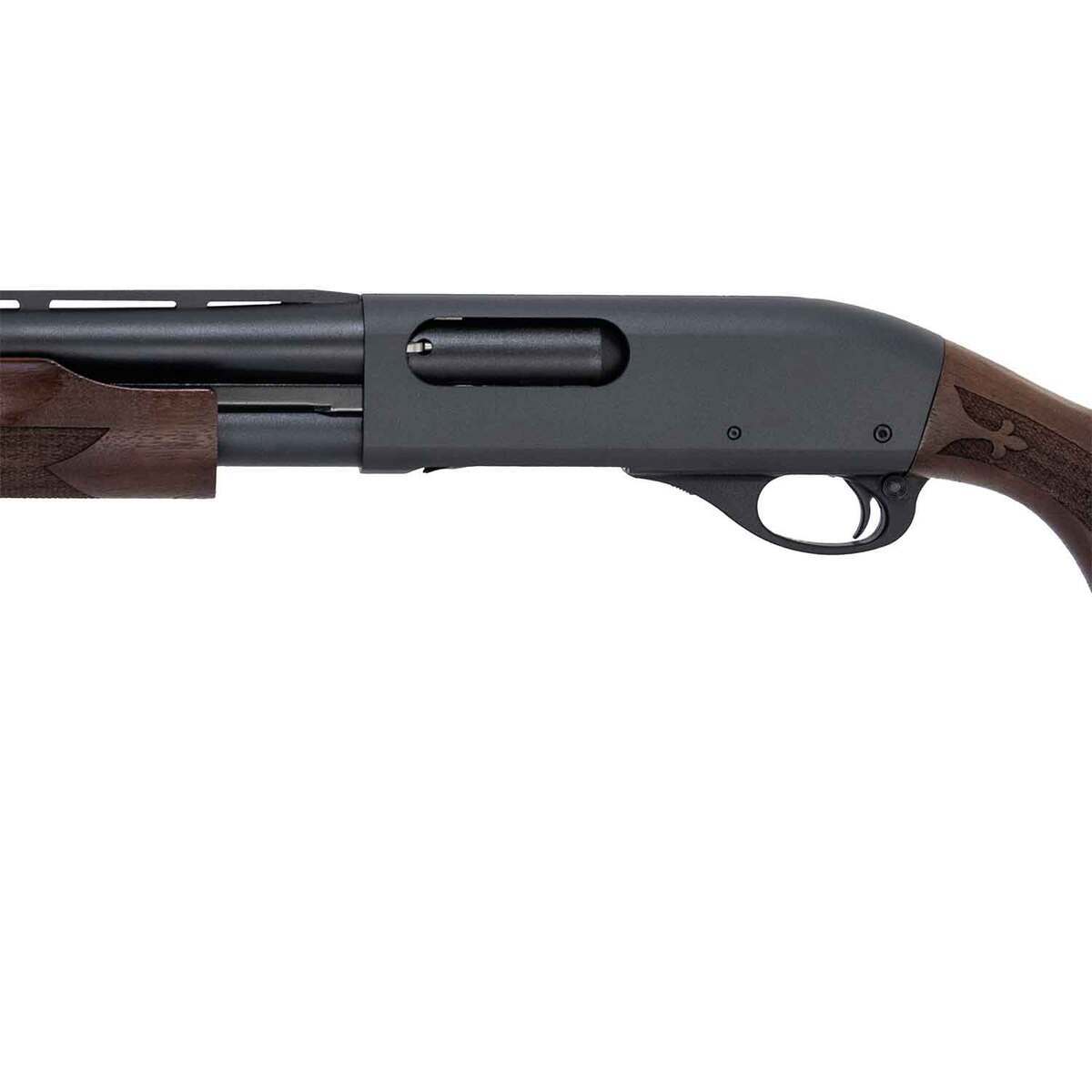 Remington 870 Fieldmaster Satin Black 12 Gauge 3in Left Hand Pump Action Shotgun - 28in - Brown Remington 870 Fieldmaster Satin Black 12 Gauge 3in Left Hand Pump Action Shotgun - 28in - Brown