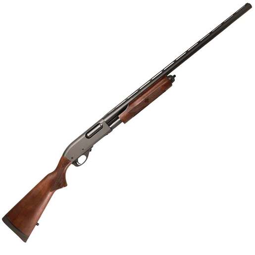 Remington 870 Fieldmaster Compact Matte Blued 20 Gauge 3in Pump Action Shotgun - 21in - Brown image