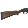 Remington 870 Hardwood Home Defense Matte Blue 12 Gauge 3in Pump Action Shotgun - 18.5in - Brown