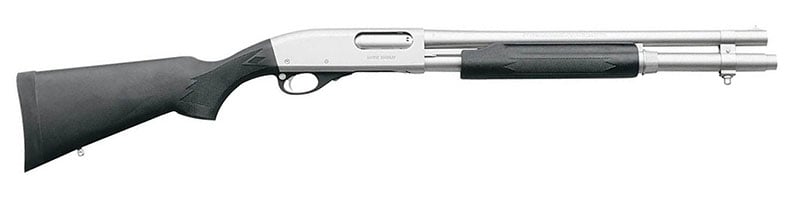 Remington 870 Special Purpose Marine Magnum Electroless Nickel-Plated 12 Gauge 3in Pump Action Shotgun