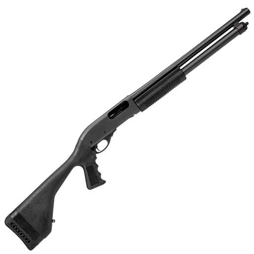 Remington 870 Tactical 12 Gauge 3in Matte Black Pump Action Shotgun – 18.5in, Pistol Grip – Black