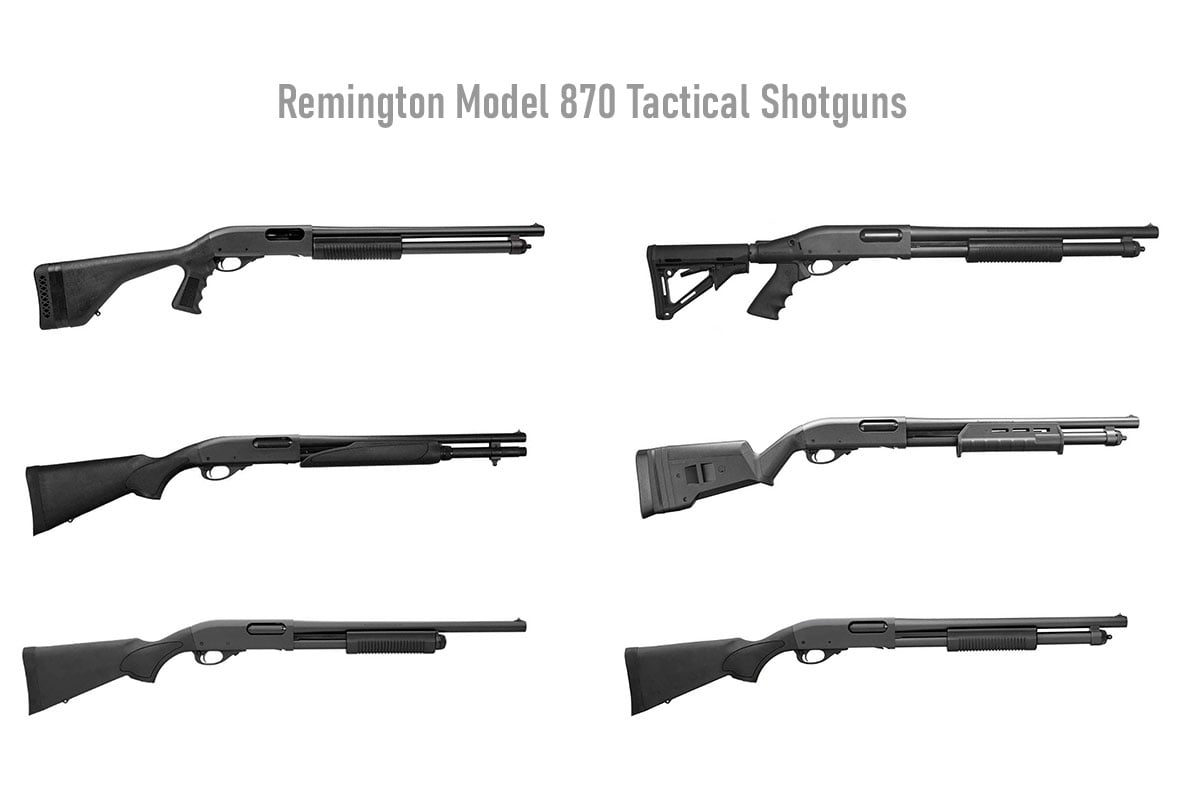 remington 870 tactical shotguns