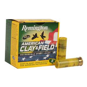 Remington American Clay And Field 20 Gauge 2-3/4in #8 7/8oz Target Shotshells - 25 Rounds