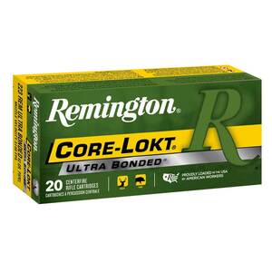 Remington Core-Lokt 223 Remington 62gr UBPSP Rifle Ammo - 20 Rounds