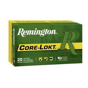 Remington Core-Lokt 30-06 Springfield 125gr PSP Rifle Ammo - 20 Rounds