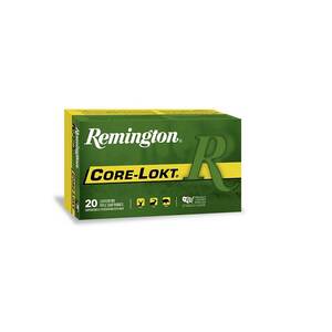 Remington Core-Lokt 300 Remington Ultra Magnum 180gr Pointed Soft Point FMJ Centerfire Ammo - 20 Rounds Remington Core-Lokt 300 Remington Ultra Magnum 180gr Pointed Soft Point FMJ Centerfire Ammo - 20 Rounds