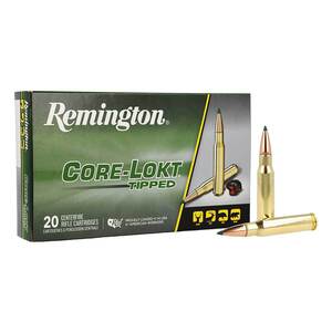 Remington Core-Lokt 308 Winchester 165gr Core-Lokt Tipped Centerfire Rifle Ammo - 20 Rounds