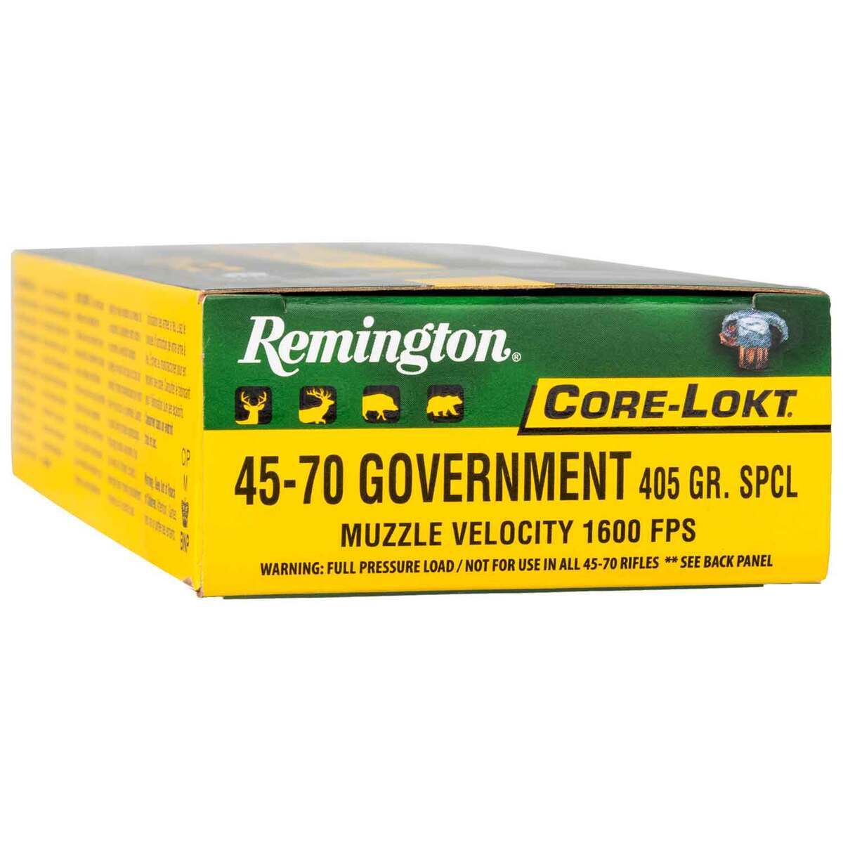Remington Core-Lokt 45-70 Government 405gr SP Rifle Ammo - 20 Rounds Remington Core-Lokt 45-70 Government 405gr SP Rifle Ammo - 20 Rounds