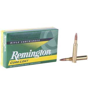 Remington Core-Lokt 270 WSM (Winchester Short Mag) 130gr SP Rifle Ammo - 20 Rounds