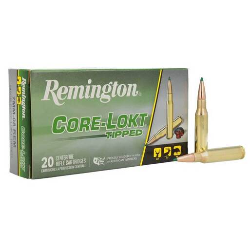 Remington Core-Lokt Tipped 7mm-08 Remington 140gr CLT Rifle Ammo Ammo - 20 Rounds 20 Rounds Ammo