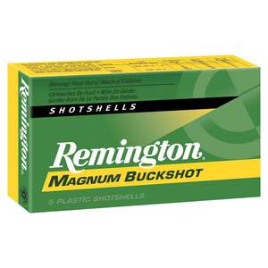 Remington Express 12 Gauge 2-3/4in 00 Buck Buckshot Shotshells - 5 Rounds Remington Express 12 Gauge 2-3/4in 00 Buck Buckshot Shotshells - 5 Rounds