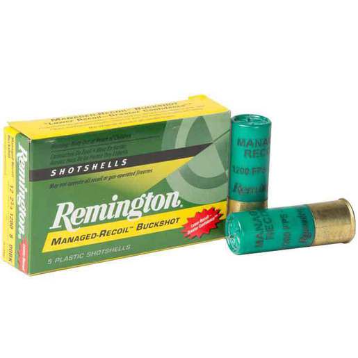 Remington Express 12 Gauge 2-3/4in 00 Buckshot Shotshells – 5 Rounds – #00 Buck