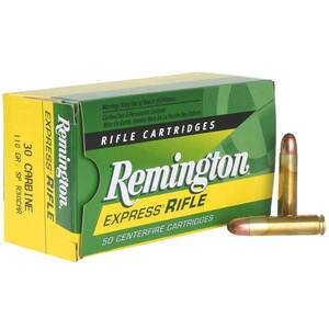 Remington Express Rifle 30 Carbine 110gr CLSP Rifle Ammo - 50 Rounds