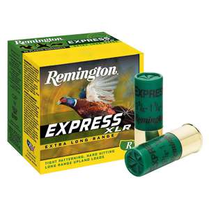 Remington Express XLR Extra Long Range 12 Gauge 2-3/4in #4 1-1/4oz Upland Shotshells - 25 Rounds