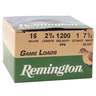 Remington Game Load 16 Gauge 2-3/4in #7.5 1oz Upland Shotshells - 25 Rounds