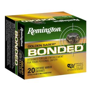 Remington Gold Saber 40 S&W 180gr BJHP Handgun Ammo - 20 Rounds