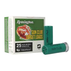 Remington Gun Club 12 Gauge 2-3/4in #7.5 1oz Target Shotshells - 25 Rounds
