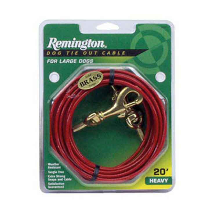 Remington Heavy Cable Tie Out - 20ft Remington Heavy Cable Tie Out - 20ft