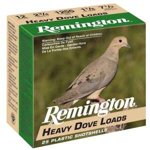 Remington Heavy Dove 20 Gauge 2-3/4in #6 1oz Upland Shotshells - 25 Rounds