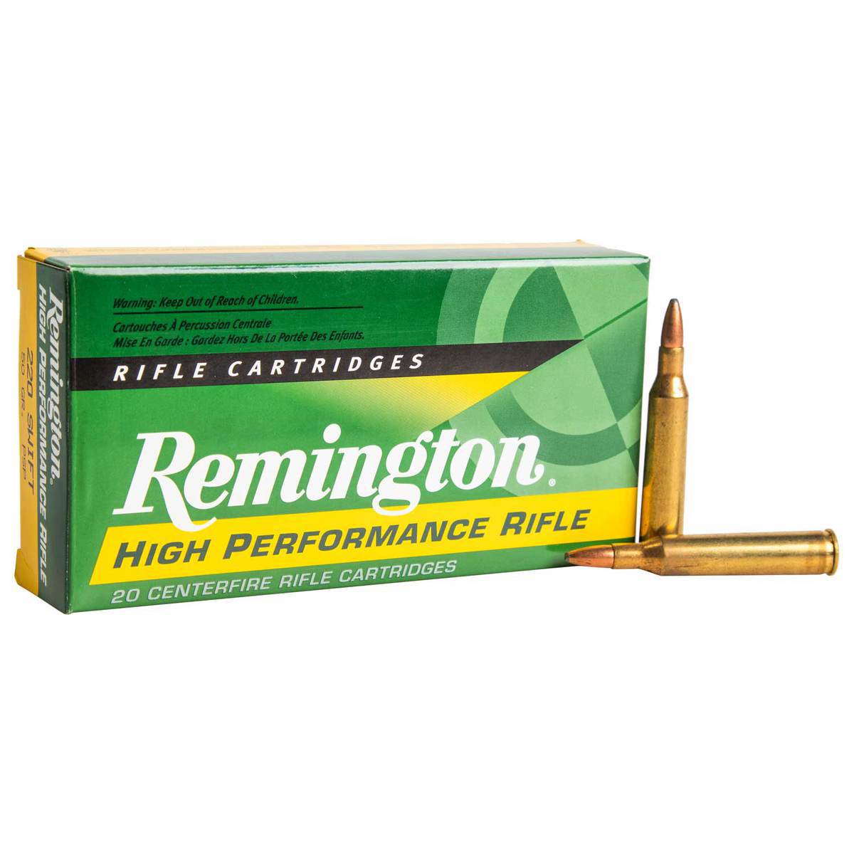 Ekspression Mundtlig Folde Remington High Performance 220 Swift 50gr PSP Rifle Ammo - 20 Rounds |  Sportsman's Warehouse