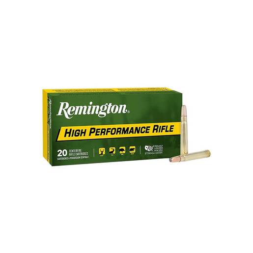 Remington High Performance 375 H&H Magnum 270gr SP Centerfire Rifle Ammo – 20 Rounds
