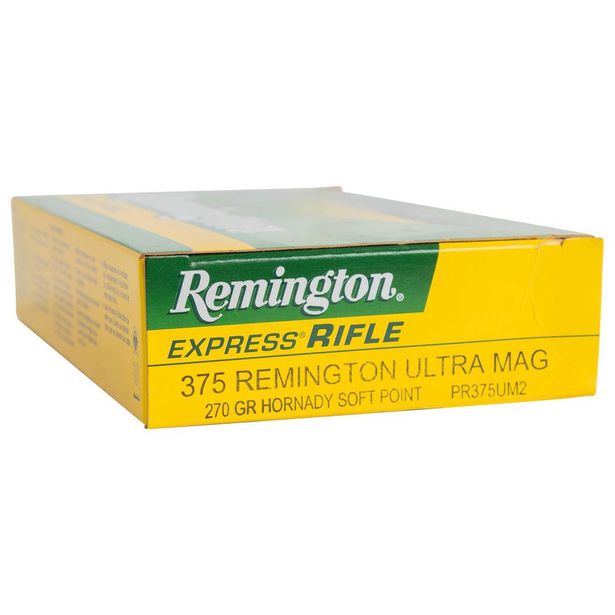 Remington High Performance Rifle 375 Remington Ultra Magnum 270gr SP Rifle Ammo - 20 Rounds Remington High Performance Rifle 375 Remington Ultra Magnum 270gr SP Rifle Ammo - 20 Rounds