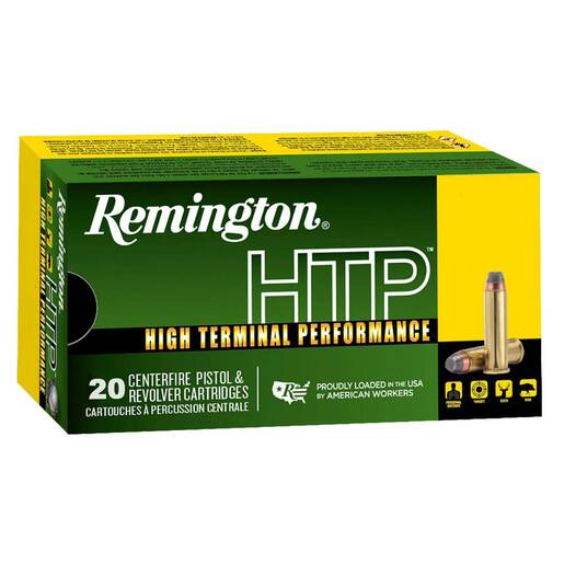Remington High Terminal Performance 357 Magnum 158gr SP Handgun Ammo Ammo - 20 Rounds 20 Rounds Ammo