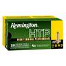 Remington High Terminal Performance 38 Special 110gr SJHP Handgun Ammo - 20 Rounds