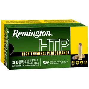 Remington High Terminal Performance 38 Special +p 158gr LHP Handgun Ammo - 20 Rounds