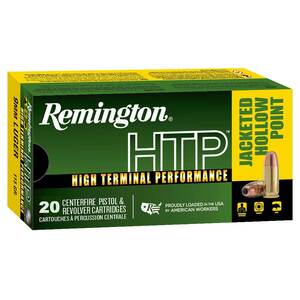 Remington High Terminal Performance 9mm Luger 115gr JHP Handgun Ammo - 20 Rounds