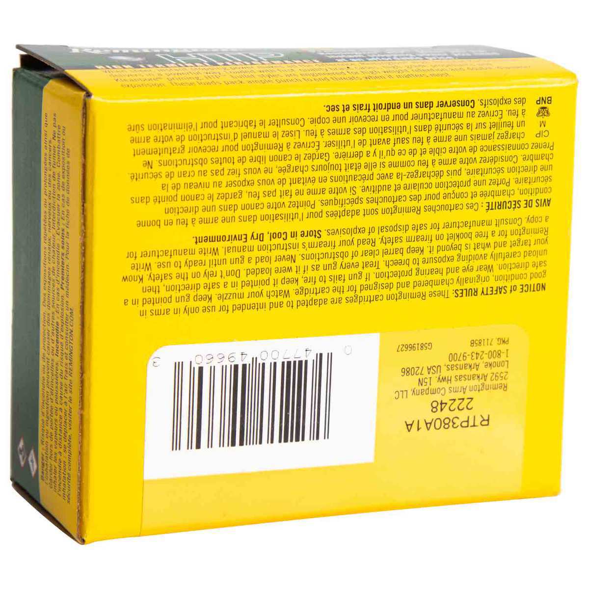 Remington HTP 380 Auto (ACP) 88gr JHP Handgun Ammo - 20 Rounds Remington HTP 380 Auto (ACP) 88gr JHP Handgun Ammo - 20 Rounds