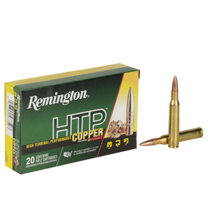 Remington HTP Copper 300 AAC Blackout 130gr TSX Rifle Ammo - 20 Rounds