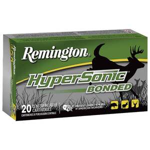 Remington Hypersonic Bonded 243 Winchester 100gr Core-Lokt Ultra Bonded PSP Rifle Ammo - 20 Rounds