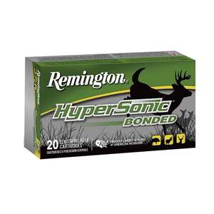 Remington HyperSonic Bonded 243 Winchester 100gr PSP Core-Lokt Ultra Bonded Centerfire Rifle Ammo - 20 Rounds